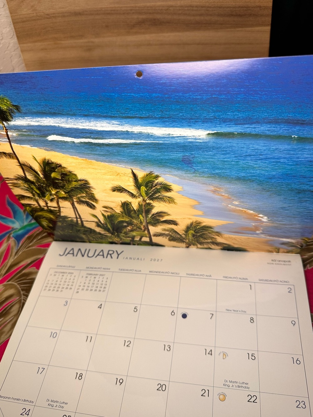 Maui The Valley Isle 2027 12 month Hawaii Calendar New - Picture 3 of 11